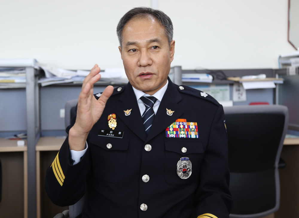 초대 세종지방경찰청장에 임명되는 박희용 경무관